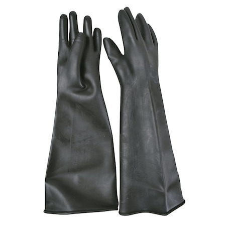Surtek Medium Size Industrial Heavy Duty Latex Gloves 137398
